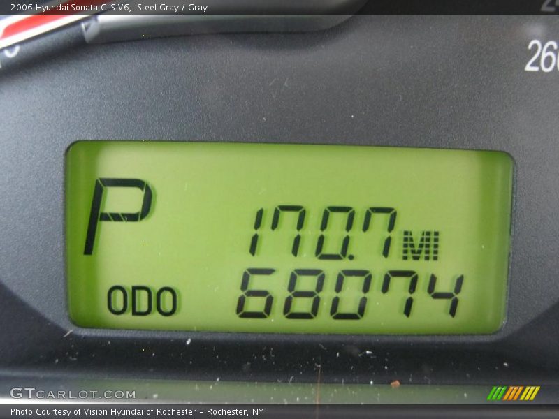 Steel Gray / Gray 2006 Hyundai Sonata GLS V6