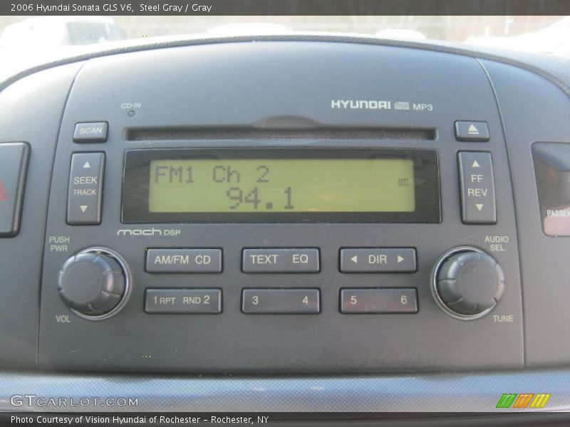 Steel Gray / Gray 2006 Hyundai Sonata GLS V6