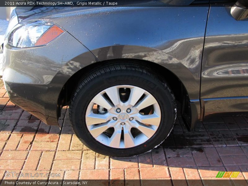Grigio Metallic / Taupe 2011 Acura RDX Technology SH-AWD