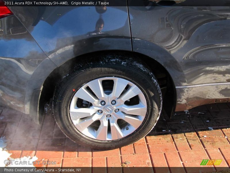 Grigio Metallic / Taupe 2011 Acura RDX Technology SH-AWD