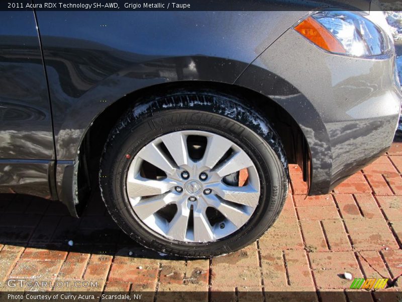 Grigio Metallic / Taupe 2011 Acura RDX Technology SH-AWD