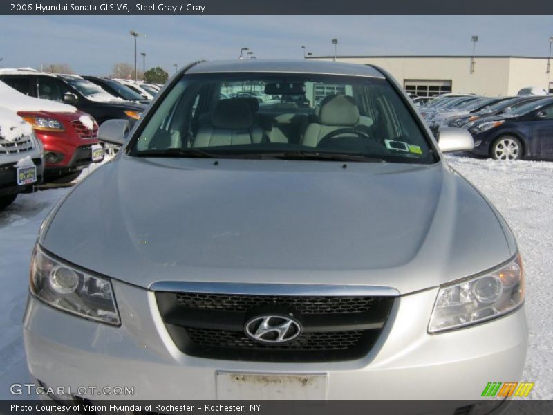 Steel Gray / Gray 2006 Hyundai Sonata GLS V6