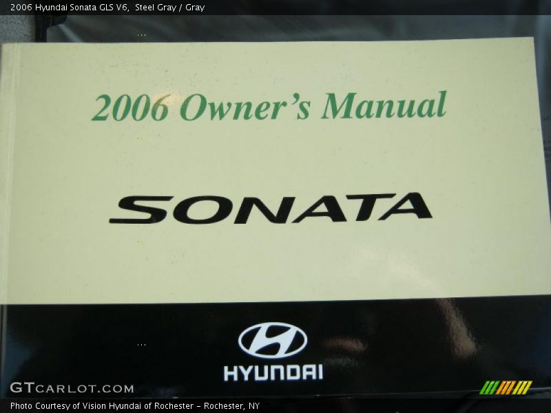 Steel Gray / Gray 2006 Hyundai Sonata GLS V6