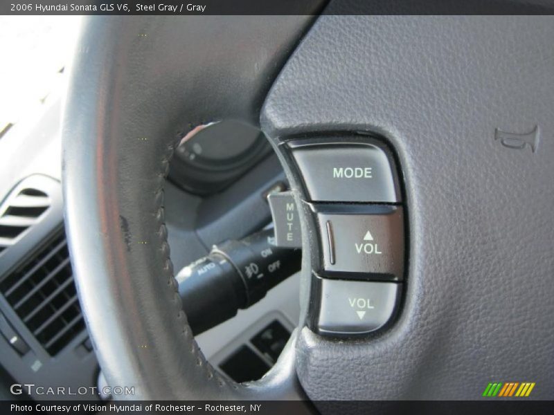 Steel Gray / Gray 2006 Hyundai Sonata GLS V6
