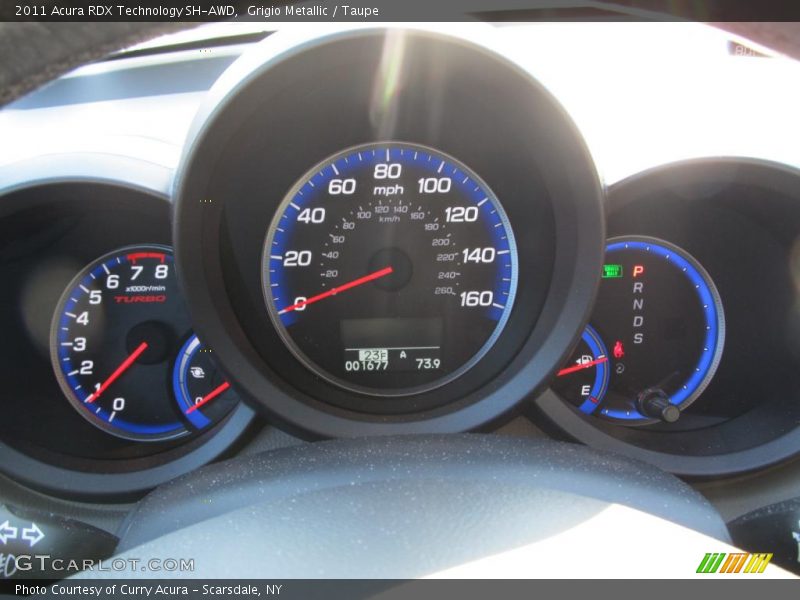  2011 RDX Technology SH-AWD Technology SH-AWD Gauges