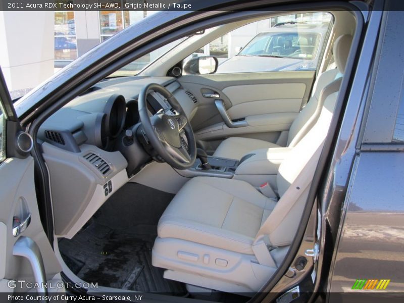 Grigio Metallic / Taupe 2011 Acura RDX Technology SH-AWD