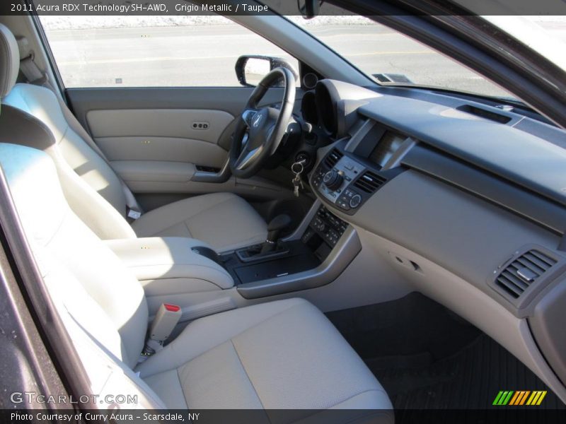 Grigio Metallic / Taupe 2011 Acura RDX Technology SH-AWD