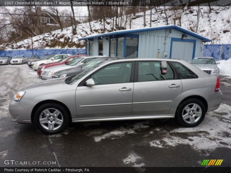 Silverstone Metallic / Ebony Black 2007 Chevrolet Malibu Maxx LT Wagon
