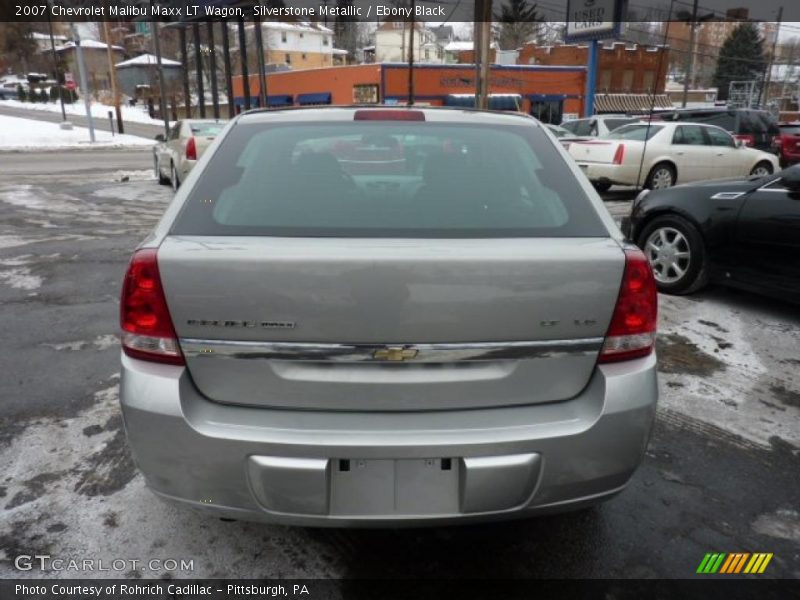 Silverstone Metallic / Ebony Black 2007 Chevrolet Malibu Maxx LT Wagon