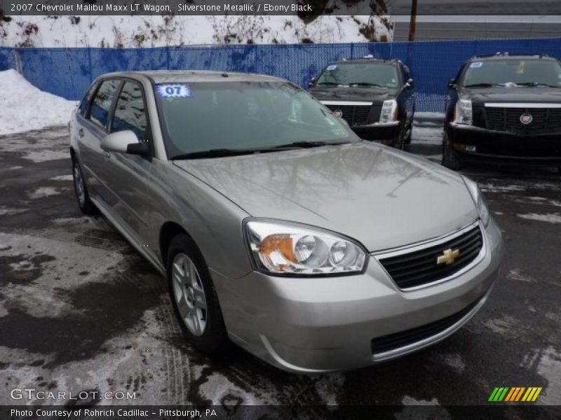 Silverstone Metallic / Ebony Black 2007 Chevrolet Malibu Maxx LT Wagon
