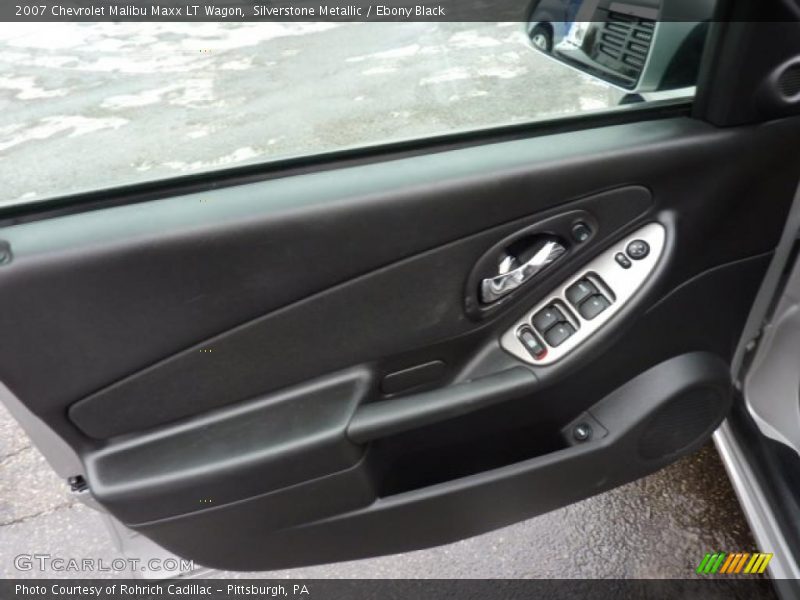 Silverstone Metallic / Ebony Black 2007 Chevrolet Malibu Maxx LT Wagon