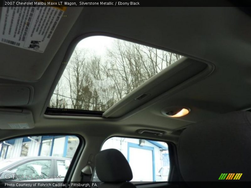 Silverstone Metallic / Ebony Black 2007 Chevrolet Malibu Maxx LT Wagon