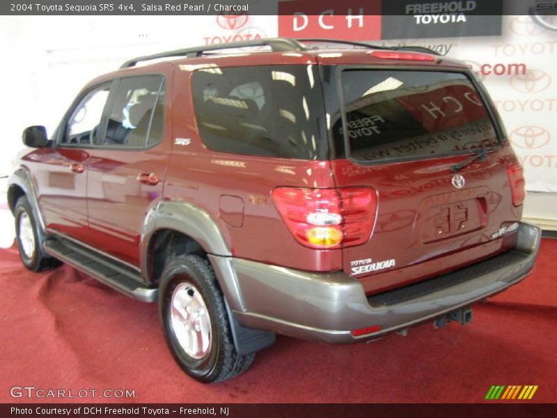 Salsa Red Pearl / Charcoal 2004 Toyota Sequoia SR5 4x4