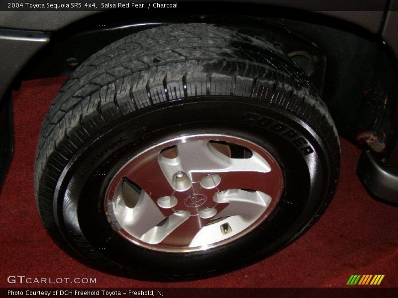 Salsa Red Pearl / Charcoal 2004 Toyota Sequoia SR5 4x4
