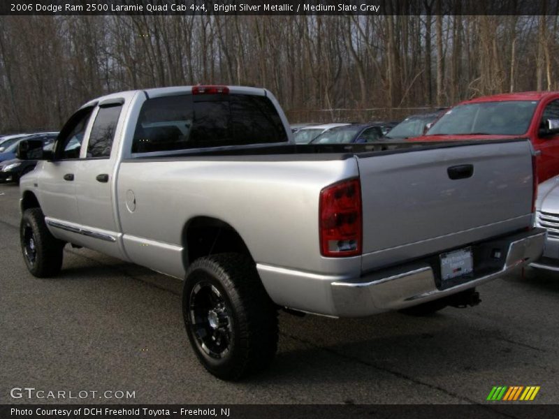 Bright Silver Metallic / Medium Slate Gray 2006 Dodge Ram 2500 Laramie Quad Cab 4x4