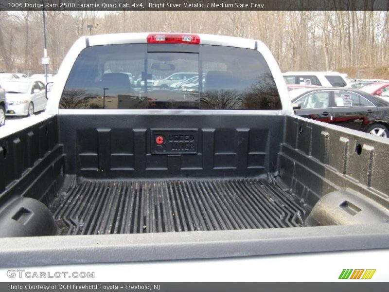 Bright Silver Metallic / Medium Slate Gray 2006 Dodge Ram 2500 Laramie Quad Cab 4x4