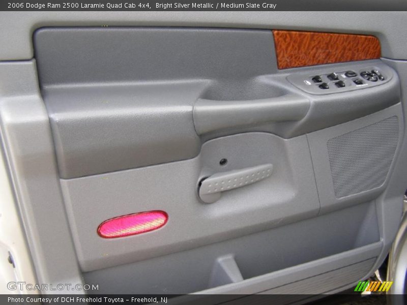 Bright Silver Metallic / Medium Slate Gray 2006 Dodge Ram 2500 Laramie Quad Cab 4x4