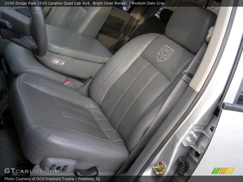 Bright Silver Metallic / Medium Slate Gray 2006 Dodge Ram 2500 Laramie Quad Cab 4x4