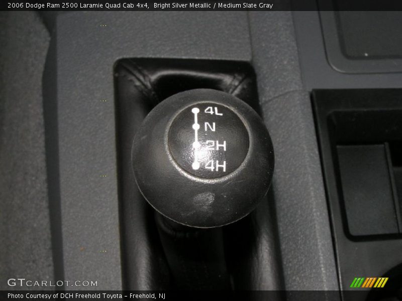 Bright Silver Metallic / Medium Slate Gray 2006 Dodge Ram 2500 Laramie Quad Cab 4x4