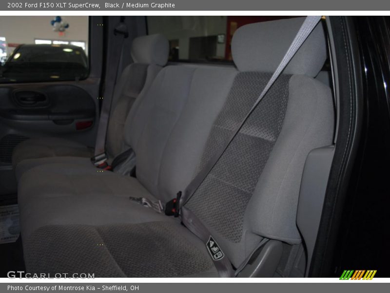 Black / Medium Graphite 2002 Ford F150 XLT SuperCrew