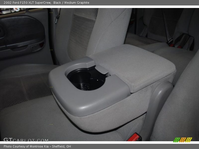 Black / Medium Graphite 2002 Ford F150 XLT SuperCrew