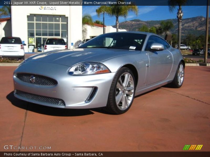 Front 3/4 View of 2011 XK XKR Coupe