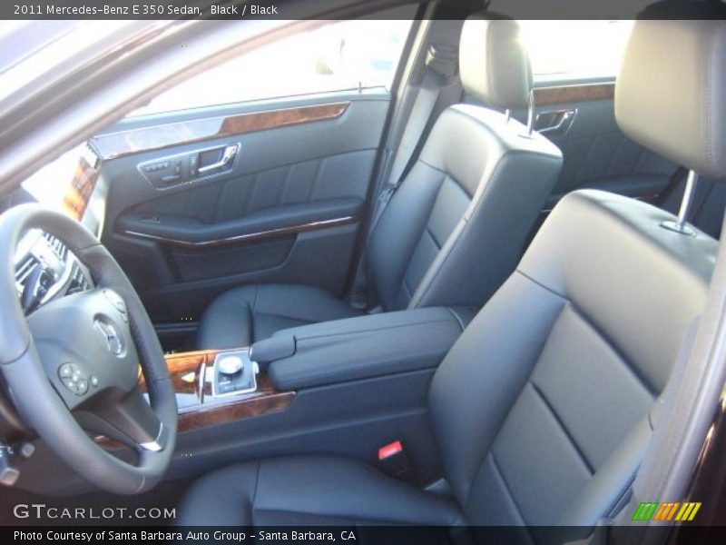Black / Black 2011 Mercedes-Benz E 350 Sedan