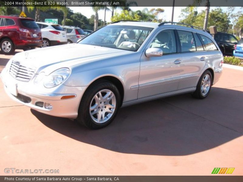 Brilliant Silver Metallic / Ash 2004 Mercedes-Benz E 320 Wagon