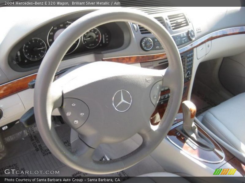 Brilliant Silver Metallic / Ash 2004 Mercedes-Benz E 320 Wagon