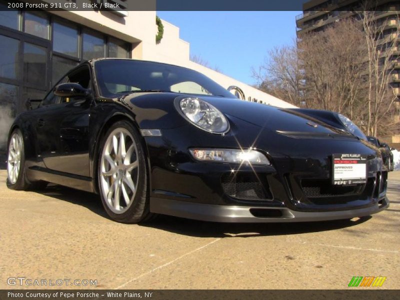 Black / Black 2008 Porsche 911 GT3