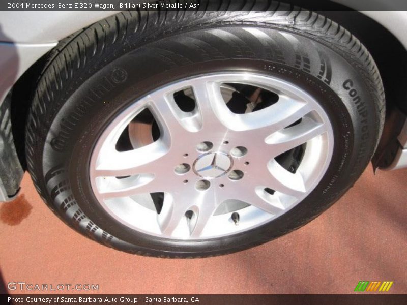 Brilliant Silver Metallic / Ash 2004 Mercedes-Benz E 320 Wagon