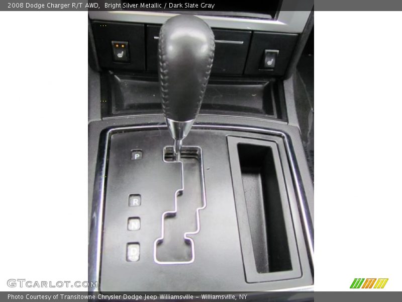 Bright Silver Metallic / Dark Slate Gray 2008 Dodge Charger R/T AWD