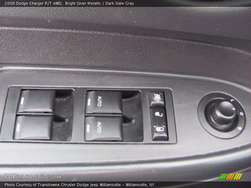 Bright Silver Metallic / Dark Slate Gray 2008 Dodge Charger R/T AWD