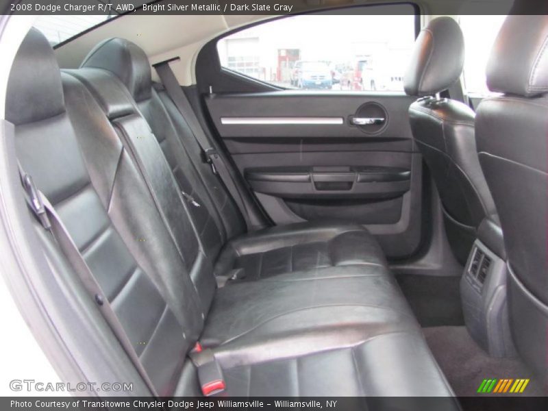 Bright Silver Metallic / Dark Slate Gray 2008 Dodge Charger R/T AWD
