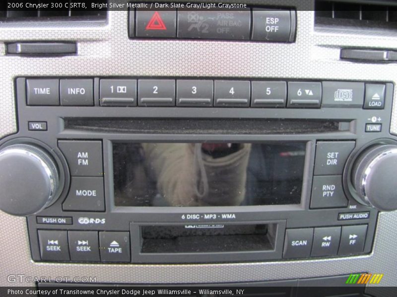 Bright Silver Metallic / Dark Slate Gray/Light Graystone 2006 Chrysler 300 C SRT8