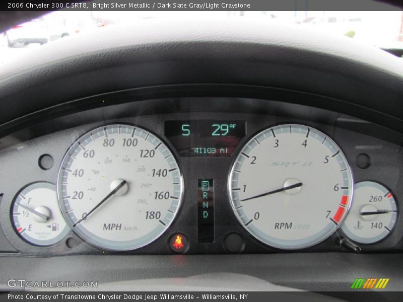 Bright Silver Metallic / Dark Slate Gray/Light Graystone 2006 Chrysler 300 C SRT8