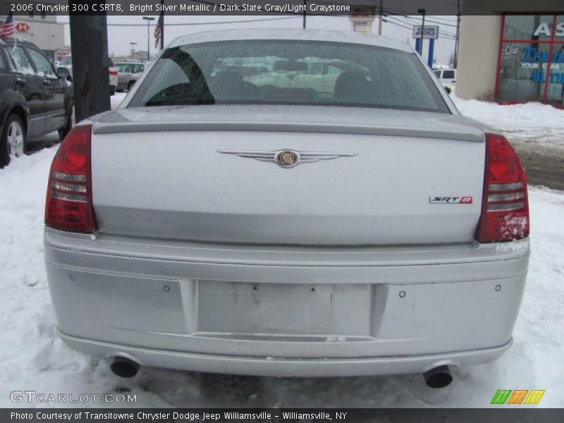 Bright Silver Metallic / Dark Slate Gray/Light Graystone 2006 Chrysler 300 C SRT8