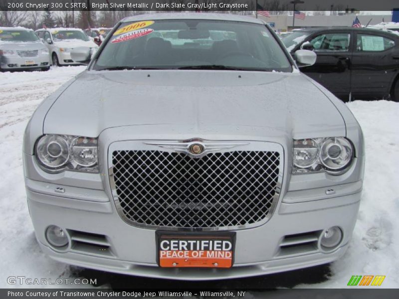 Bright Silver Metallic / Dark Slate Gray/Light Graystone 2006 Chrysler 300 C SRT8