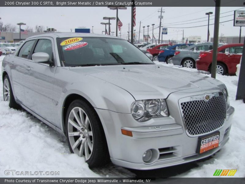 Bright Silver Metallic / Dark Slate Gray/Light Graystone 2006 Chrysler 300 C SRT8