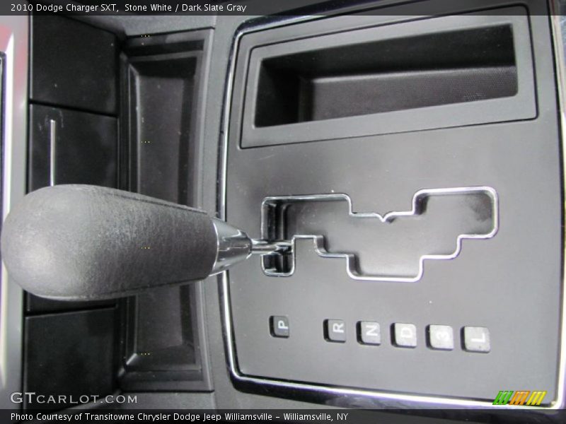Stone White / Dark Slate Gray 2010 Dodge Charger SXT