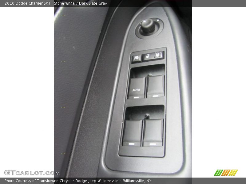 Stone White / Dark Slate Gray 2010 Dodge Charger SXT