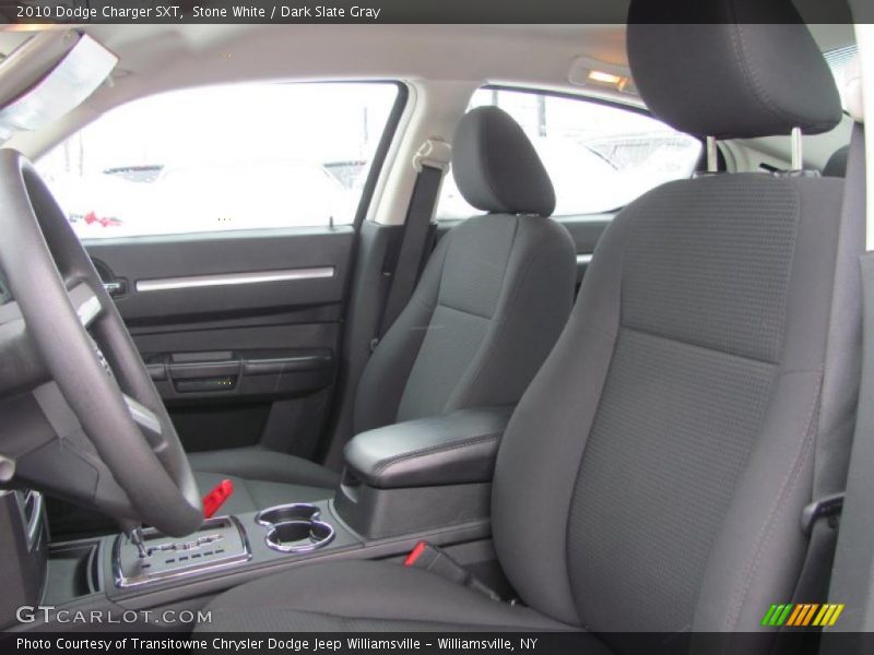 Stone White / Dark Slate Gray 2010 Dodge Charger SXT