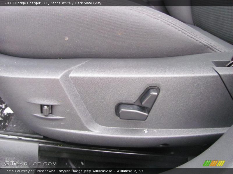 Stone White / Dark Slate Gray 2010 Dodge Charger SXT