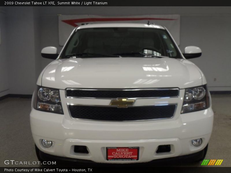 Summit White / Light Titanium 2009 Chevrolet Tahoe LT XFE