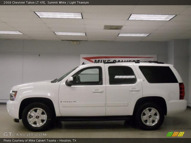 Summit White / Light Titanium 2009 Chevrolet Tahoe LT XFE