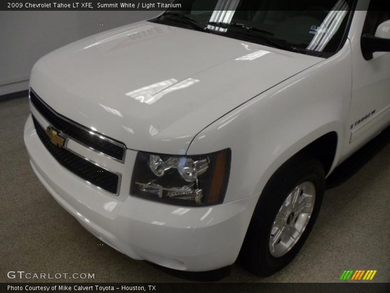 Summit White / Light Titanium 2009 Chevrolet Tahoe LT XFE