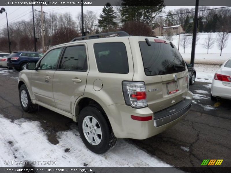 Gold Leaf Metallic / Stone 2011 Mercury Mariner I4
