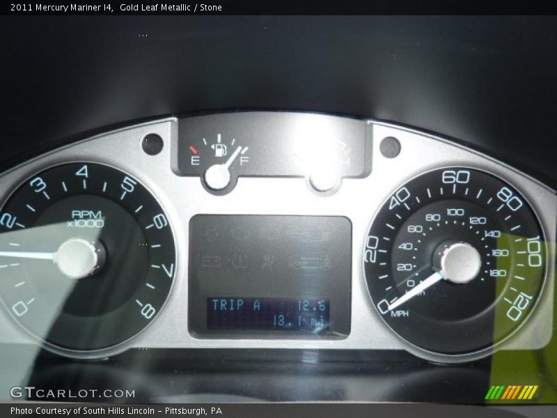 Gold Leaf Metallic / Stone 2011 Mercury Mariner I4
