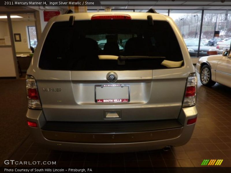 Ingot Silver Metallic / Stone 2011 Mercury Mariner I4