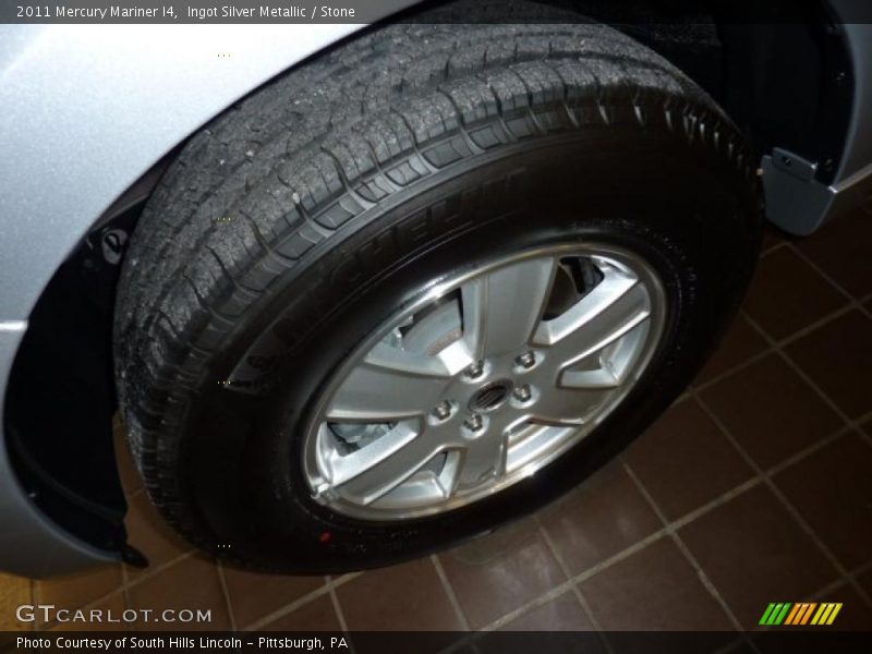 Ingot Silver Metallic / Stone 2011 Mercury Mariner I4